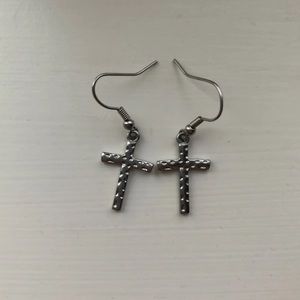 cross earrings